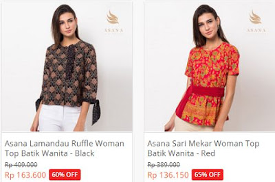 Koleksi Model Baju Batik Atasan