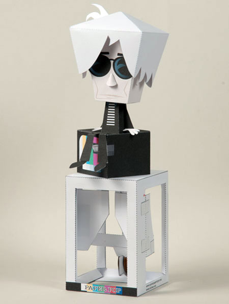 Andy Warhol Paper Toy Enhanced Edition