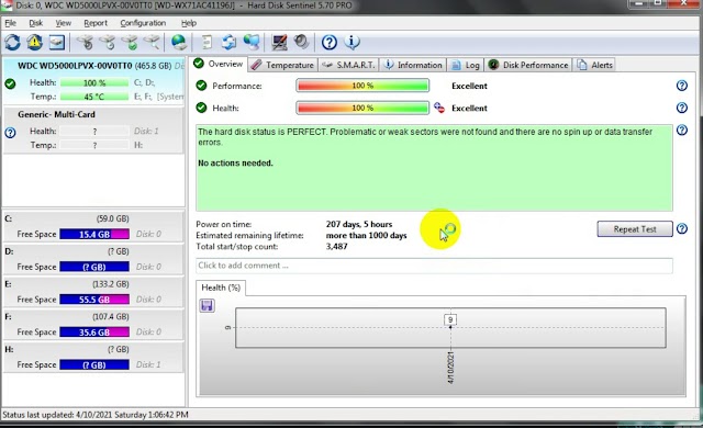 How To Repair Bed Sector, Download Hard Disk Sentinel 5.70