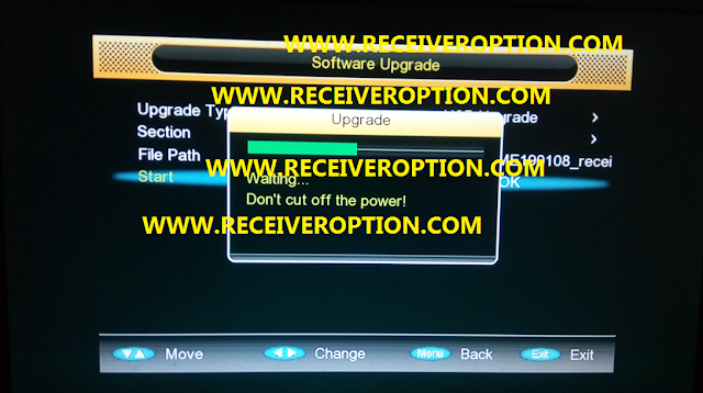 GX6605S HARDWARE VERSION HW203.00.018 POWERVU KEY NEW SOFTWARE