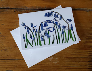 Bluebell card by Alice Draws The Line