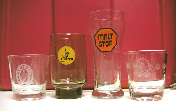 The Malt Stop glass