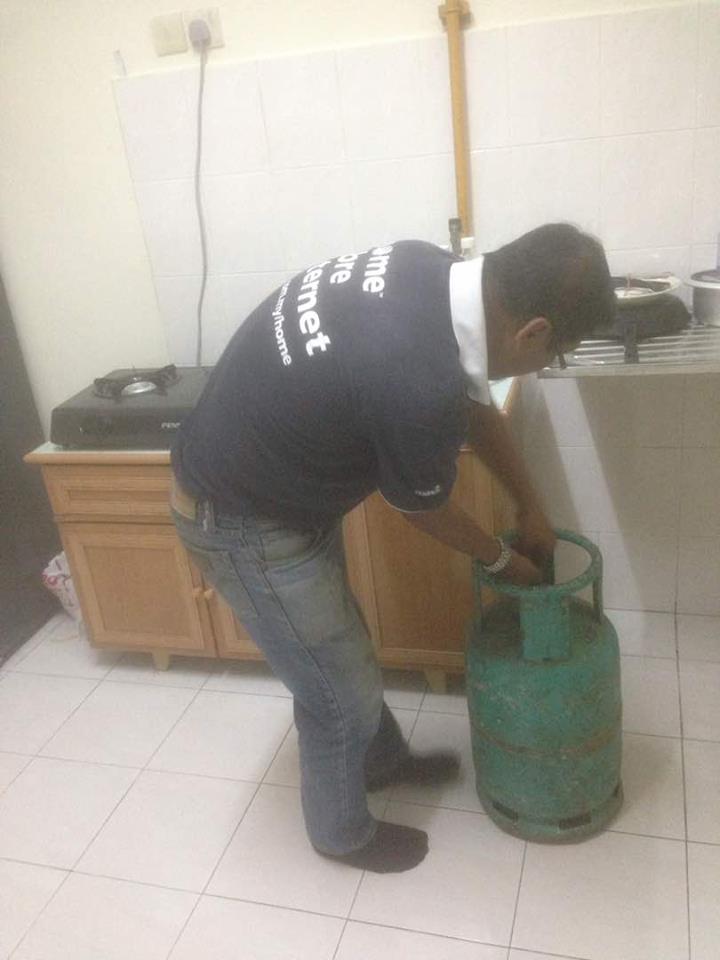 Bilik Sewa Malaysia: Repair masalah tong gas petronas bocor