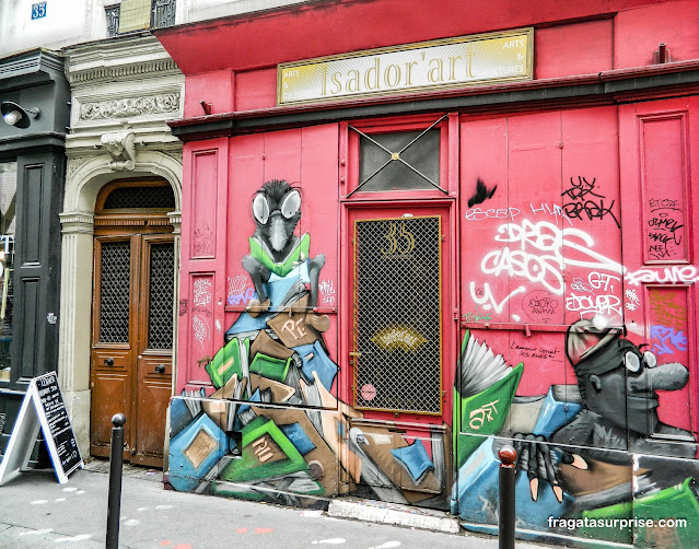 Grafites em Montmartre, Paris