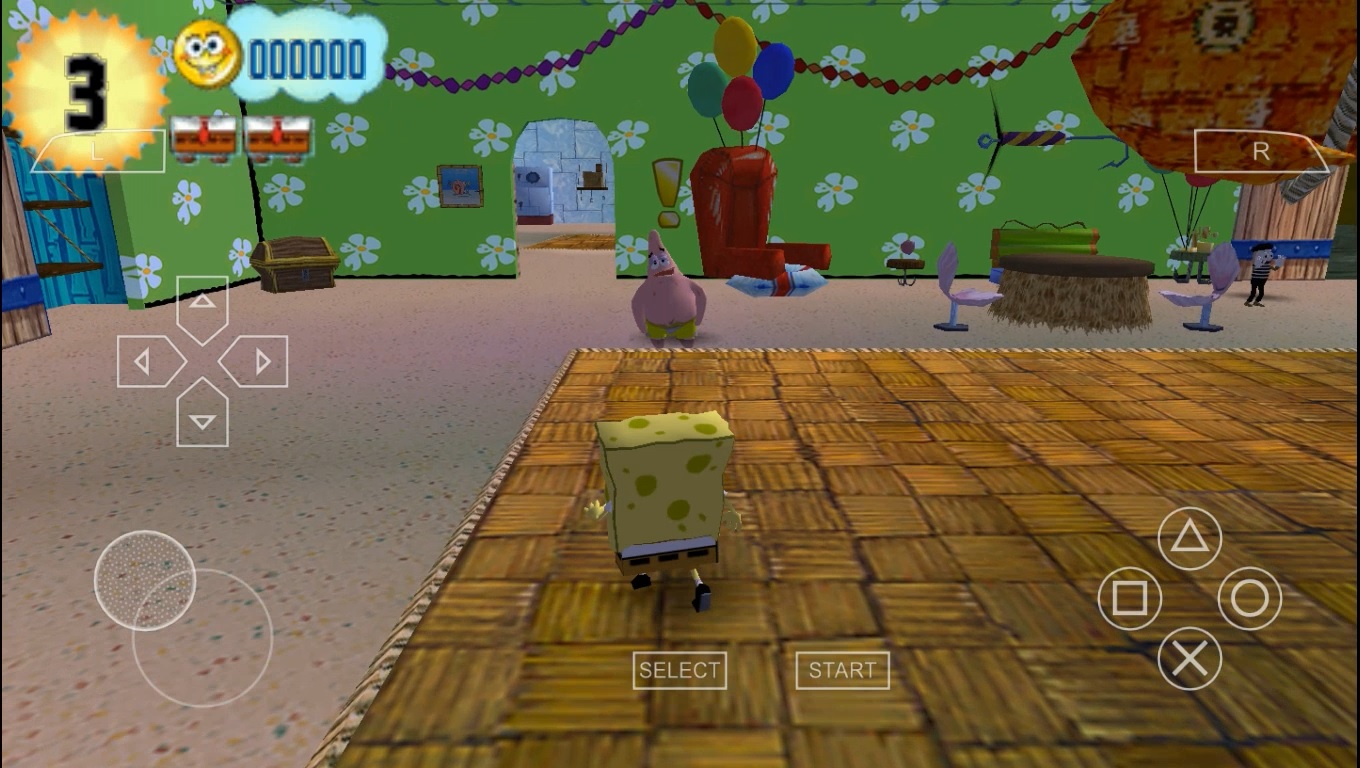 Spongebob's Truth Or Square (offline) Android /PPSSPP