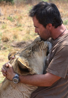 The Lion Whisperer -  Kevin Richardson Seen On www.coolpicturegallery.us