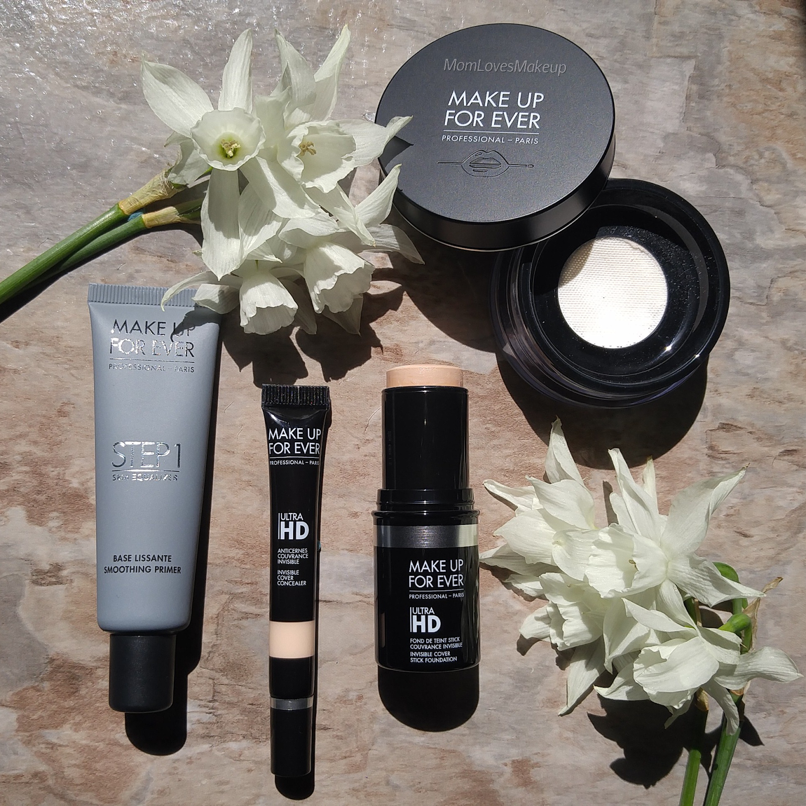 Mom Loves Makeup: My MAKE UP FOR EVER Ultra HD Routine ~ Review + Swatches