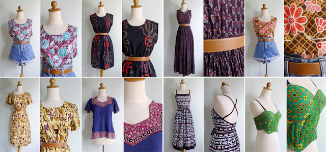 vintage tribal print dresse for sale