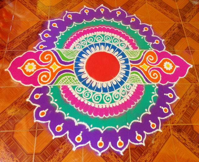 Happy Diwali 2018 Rangoli