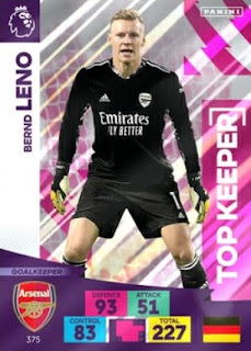 Panini Adrenalyn XL Premier League 2020-2021 Arsenal Set