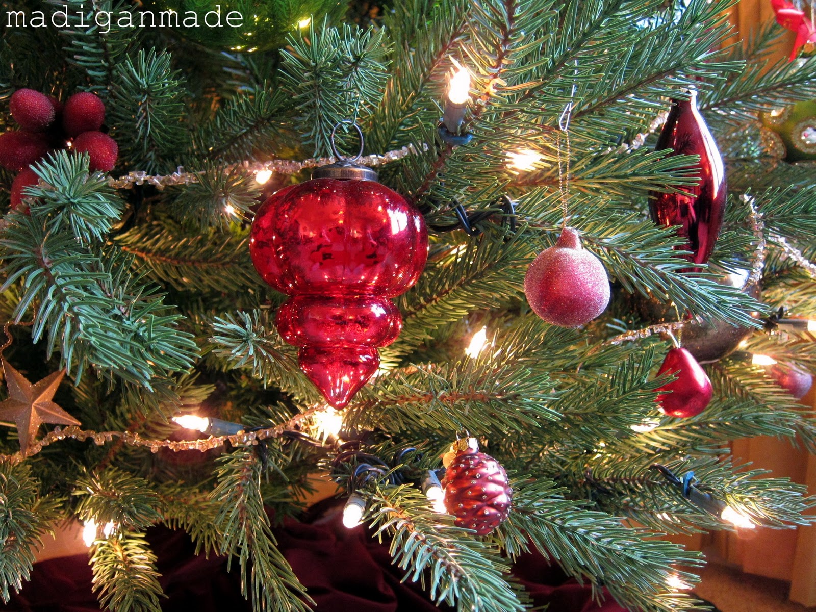 Christmas Tree Jewel Decorations