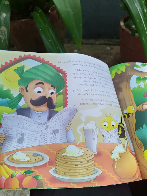 The Adventures of Biplob the Bumblebee (Vol.3) by Abhishek Taalwar and Illustrated by Sonal Goyal