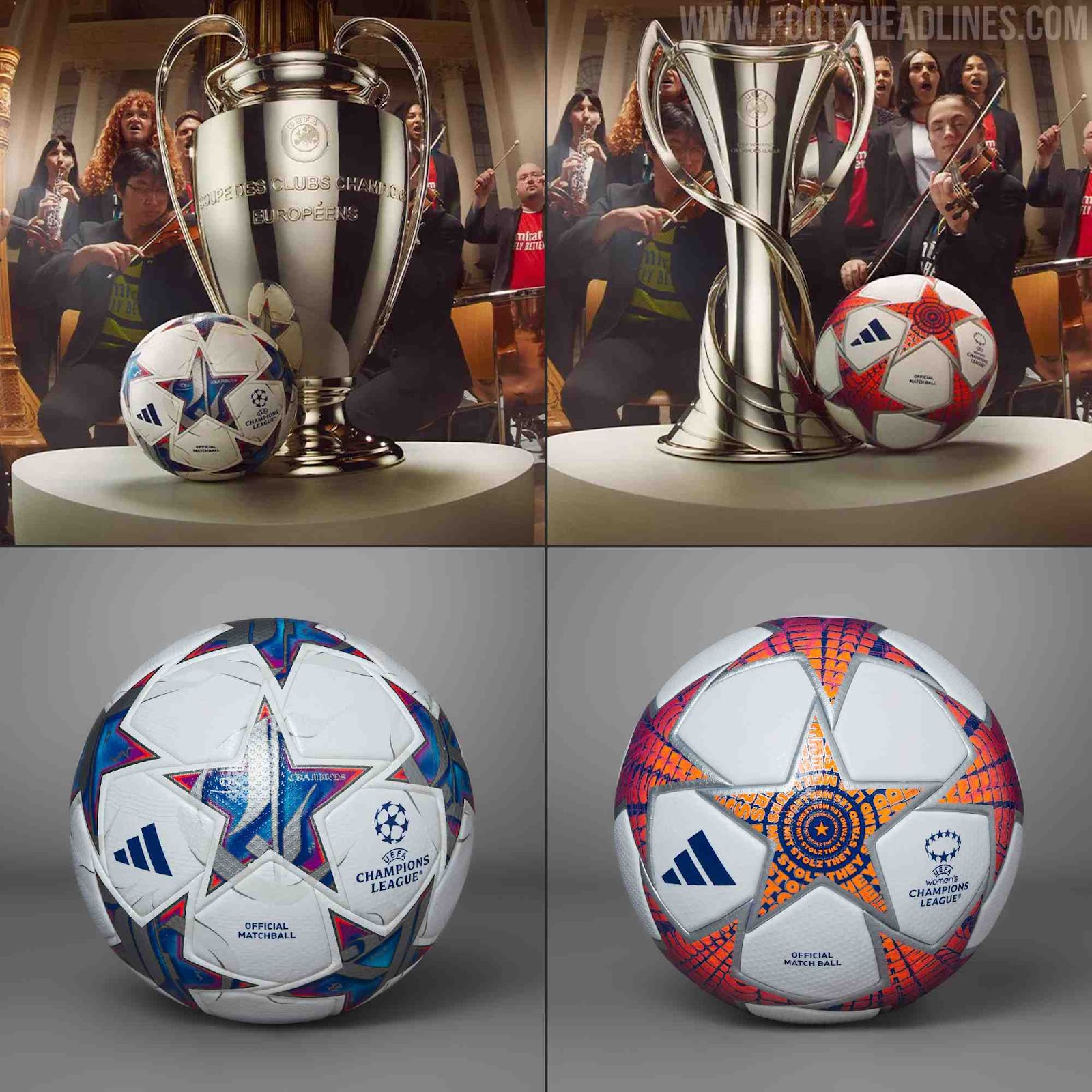 Ballon de Football Adidas Ligue des Champions 2023/2024 J350