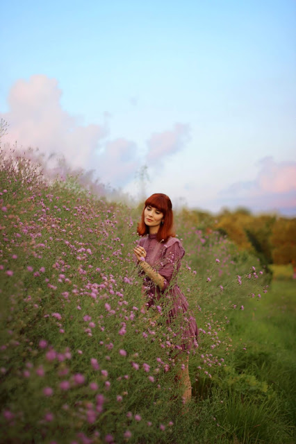 Sydney Dress in Plum Purple by FP One Free People