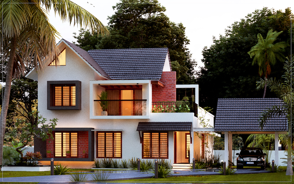 3 bedroom  house  plan  Indian  style 