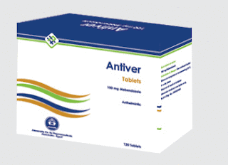 Antiver 100 mg Mebendazole 100 mg/tab.