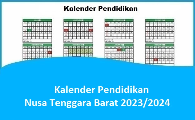 Kalender Pendidikan Nusa Tenggara Barat 2023/2024