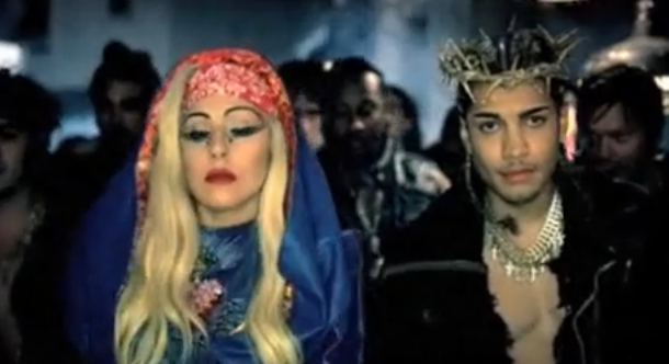 lady gaga judas video jesus actor. watching Lady Gaga#39;s video