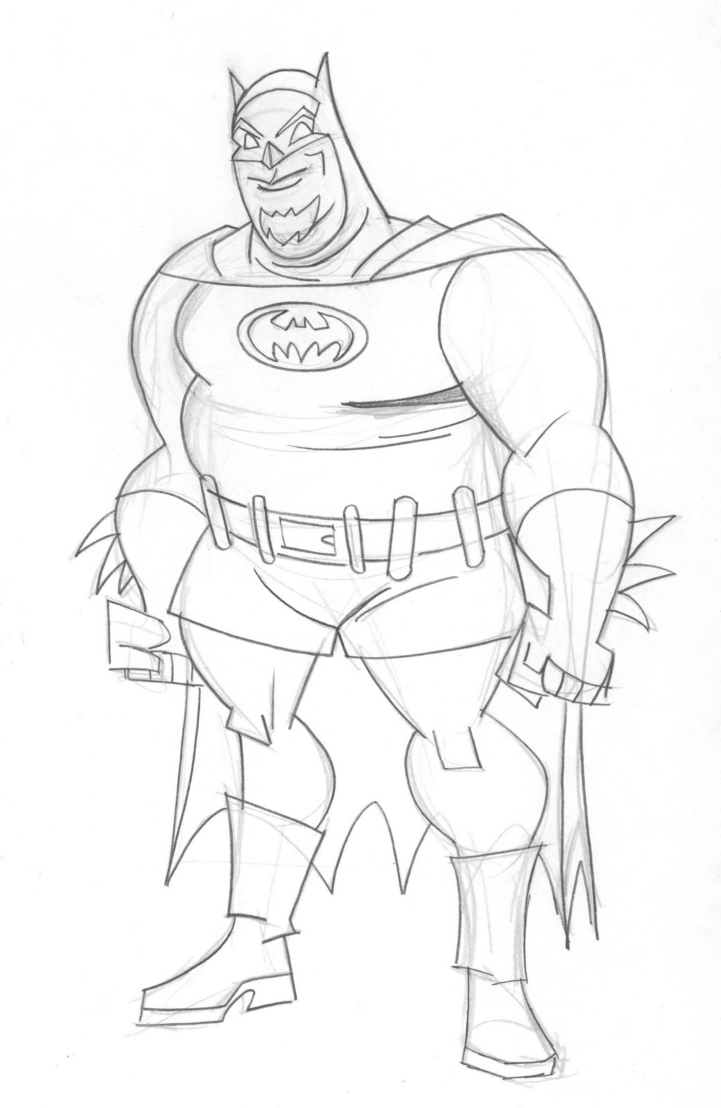 Drawings Of Batman 9