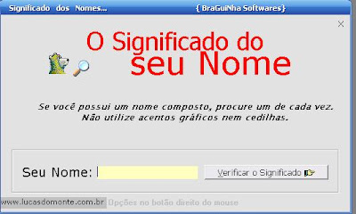 Significado do Seu Nome