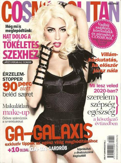 Lady GaGa Cosmopolitan Hungary April 2010