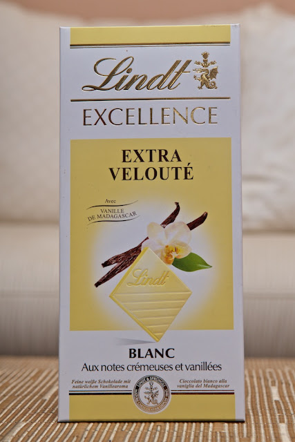 Chocolat Excellence Blanc Extra Velouté Lindt - Chocolat blanc -White chocolate