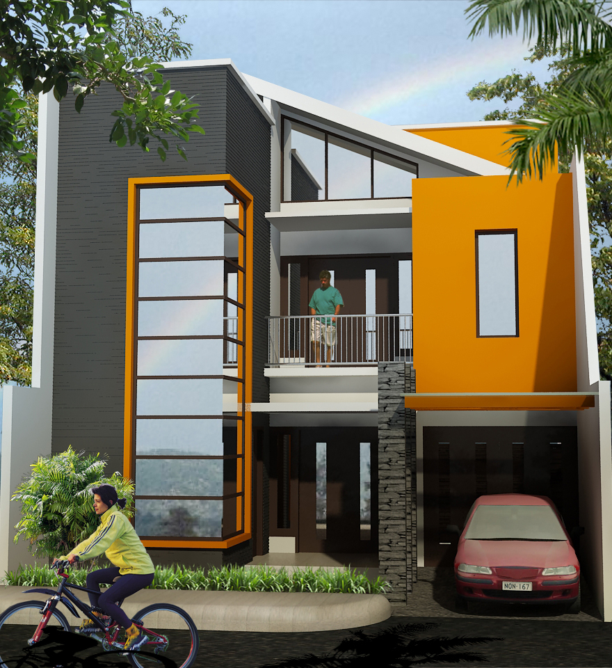 Si Bad Rumah Minimalis Modern Sederhana 1 Dan 2 Lantai 2015