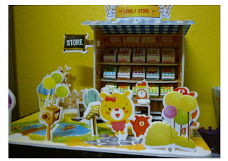 Miniatures Mini Store 3D pattern