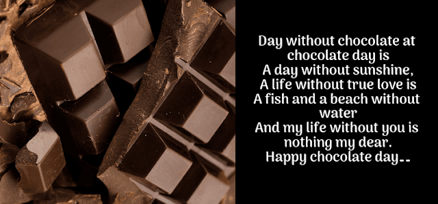 Life without Chocolate is a Day without Sunshine