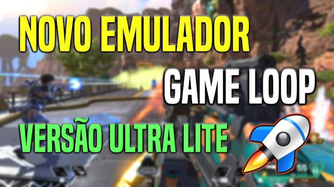 NOVO EMULADOR APEX LEGENDS MOBILE VERSÃO ULTRA LITE  COMO JOGAR APEX LEGENDS NO EMULADOR ATUALIZADO