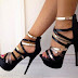 Black high heel 