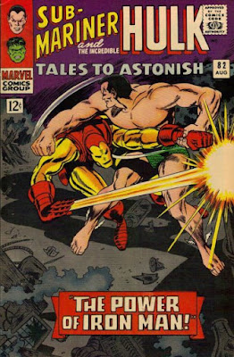 Tales to Astonish #82, Sub-Mariner vs Iron Man