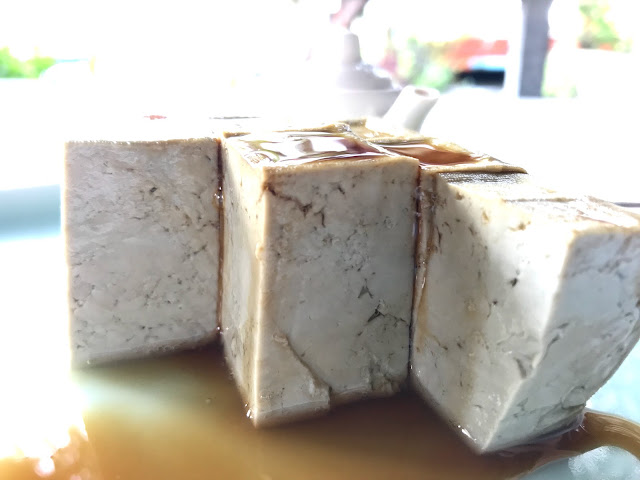 穿龍豆腐坊 鹽滷豆腐 鹽滷豆花 苗栗美食 豆腐切面