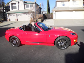 Michael Hagerty with 2014 Mazda Miata