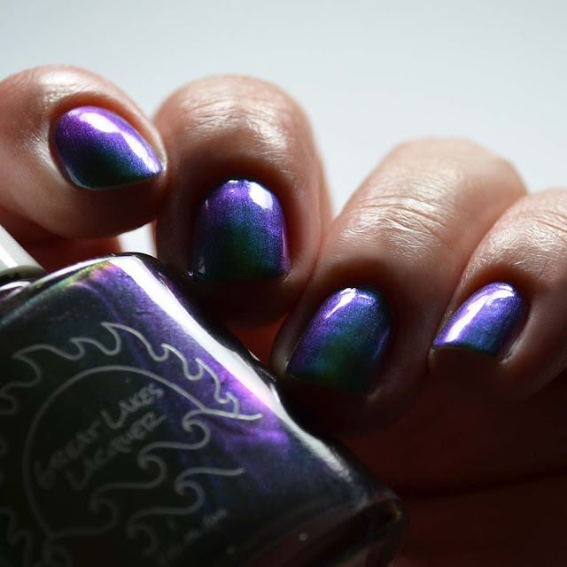 olive multichrome nail polish