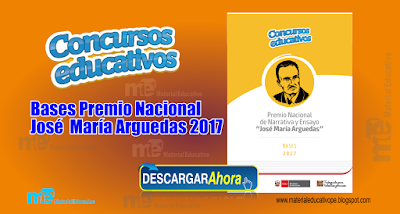 Bases Premio Nacional José  María Arguedas 2017