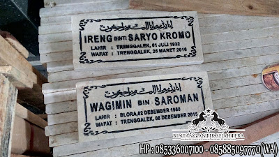 Nisan Kuburan Muslim, Harga Nisan Makam Marmer, Marmer Untuk Nisan