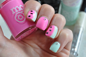 Watermelon Nail Art Tutorial