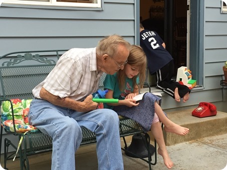 Time with Great Grandpa Paul