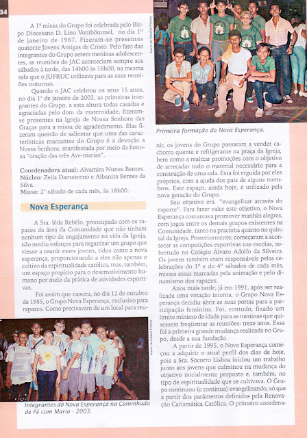 PROGRAMAÇÃO DAS FESTIVIDADES DE N. SRA. DAS GRAÇAS - 2005 - PAG 34