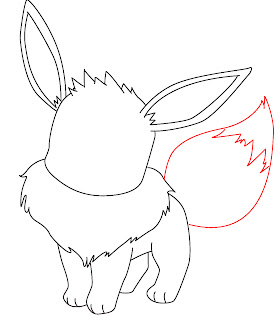 How To Draw Eevee Step 7