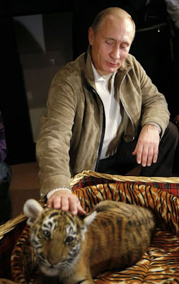 Cute Photo of Vladimir Putin with Animal Seen On  www.coolpicturegallery.us