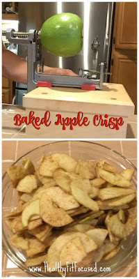 Healthy Baked Apple Crisp, www.HealthyFitFocused.com, Julie Little Fitness