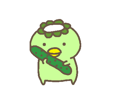Line クリエイターズスタンプ かわいいカッパさんがかわいく動くスタンプ Example With Gif Animation