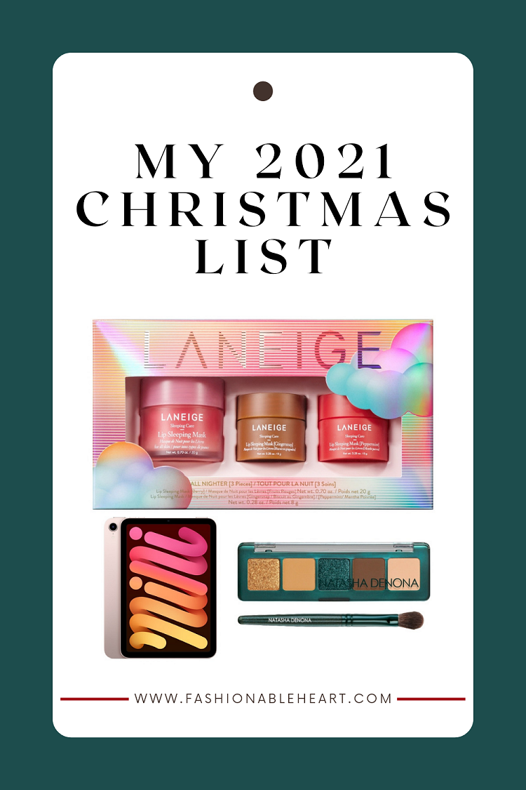 bblogger, bbloggers, bbloggerca, bbloggersca, canadian beauty bloggers, beauty blog, lifestyle blogger, christmas list, gifts list, laneige, all nighter set, kate spade, arctic friends tote, mitch albom, nespresso, ninja foodi, natasha denona, mini metropolis eyeshadow palette, ipad mini