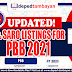 Updated NCA and SARO Listings for PBB 2021