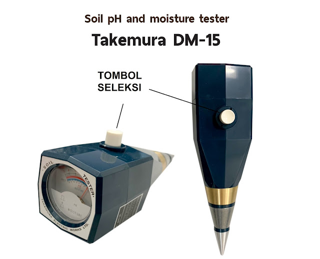 pH meter dan moisture meter DM-15
