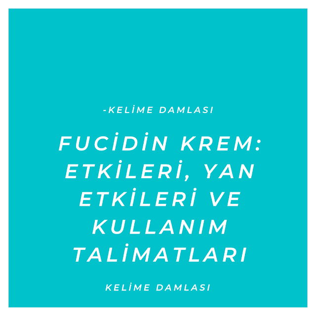 Fucidin Krem kaşıntıya iyi gelir mi, Fucidin krem antibiyotik mi, Fucidin krem açık yaraya sürülür mü, Fucidin krem nasıl kullanılır