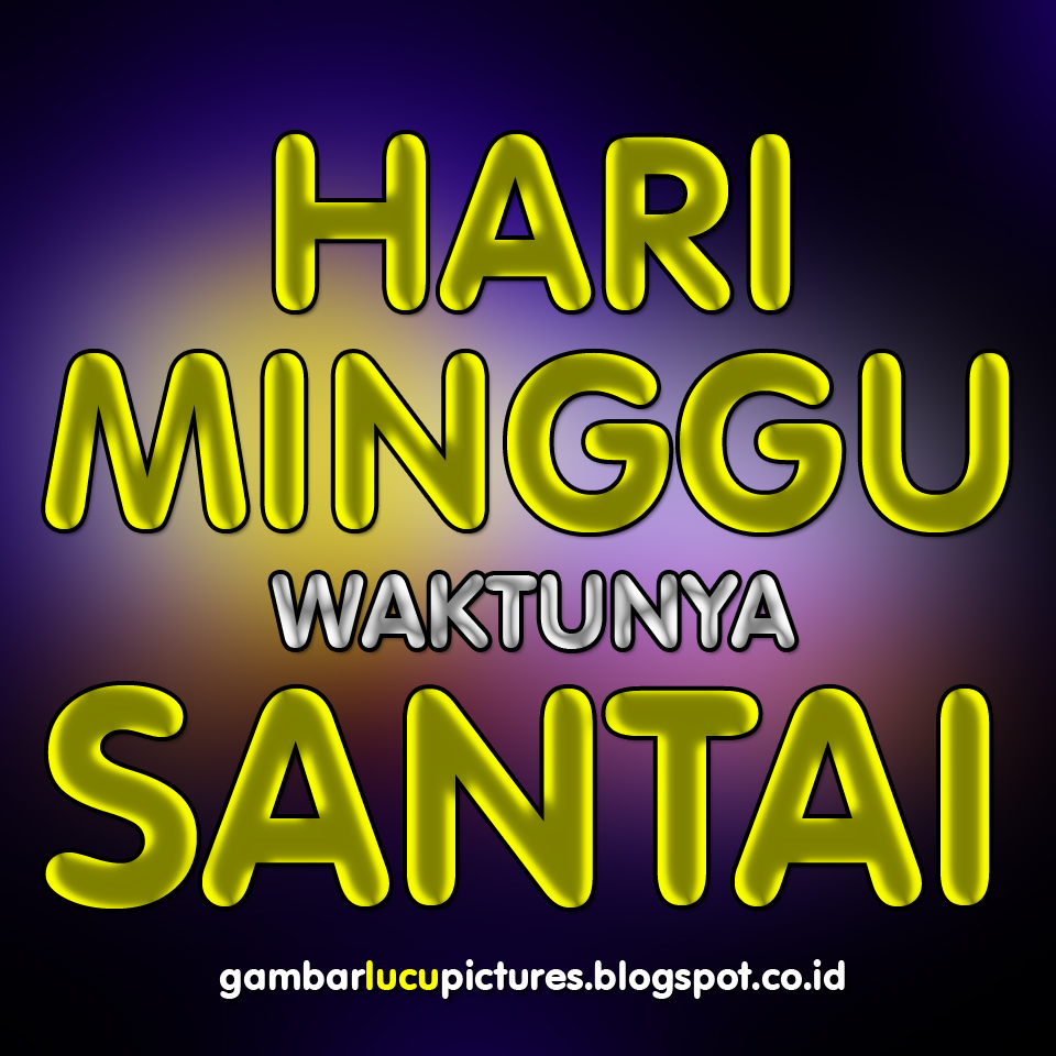 Gambar Dp Gambar Lucu Mlm Minggu Dpgokil123