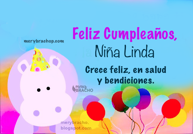 Mensajes y palabras de cumpleaños para niños